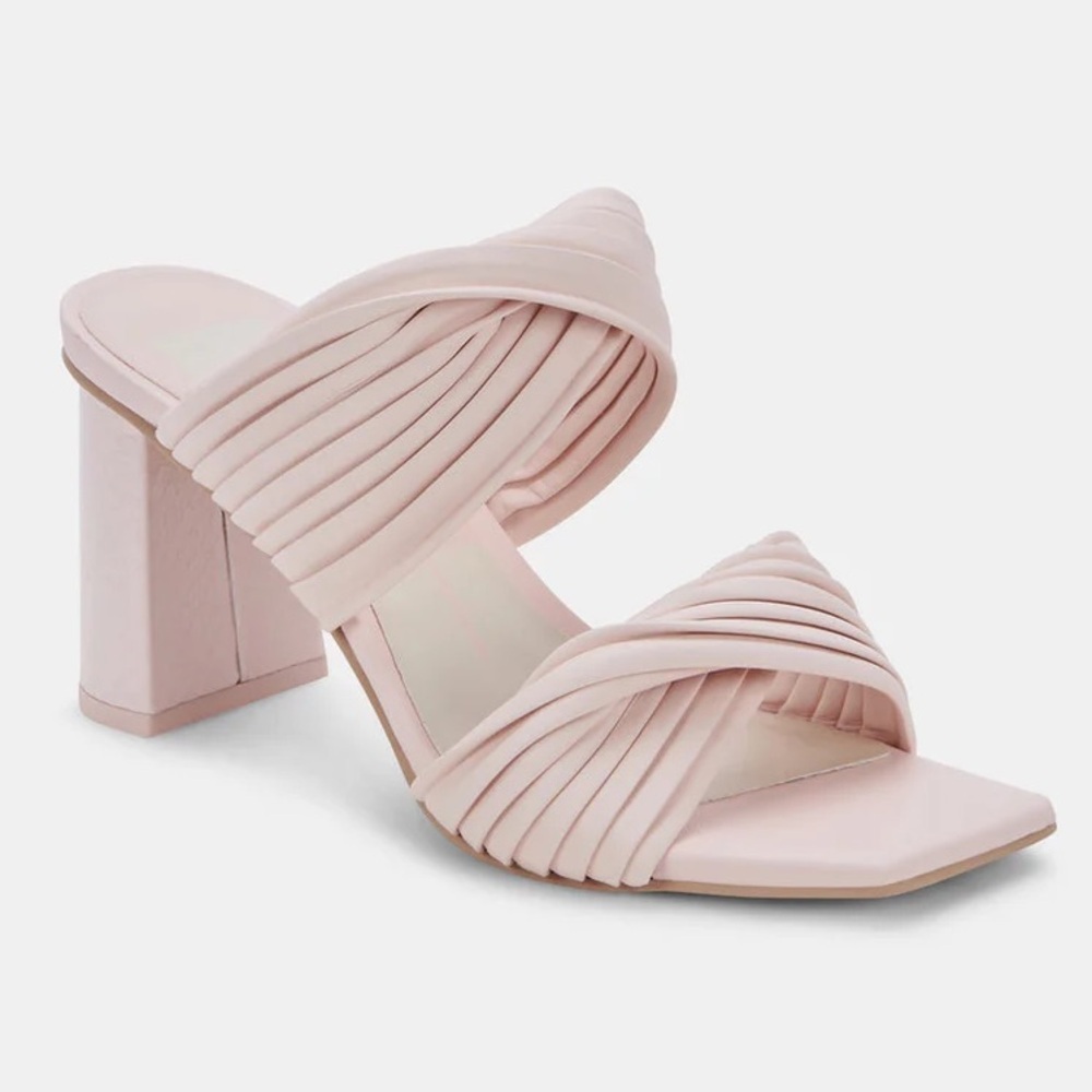 Dolce Vita Women's Pilton Heeled Sandal- Light Pink Stella
